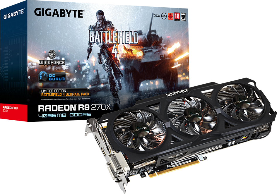 Tarjetas de Video - GV-R927XOC-4GD-GA