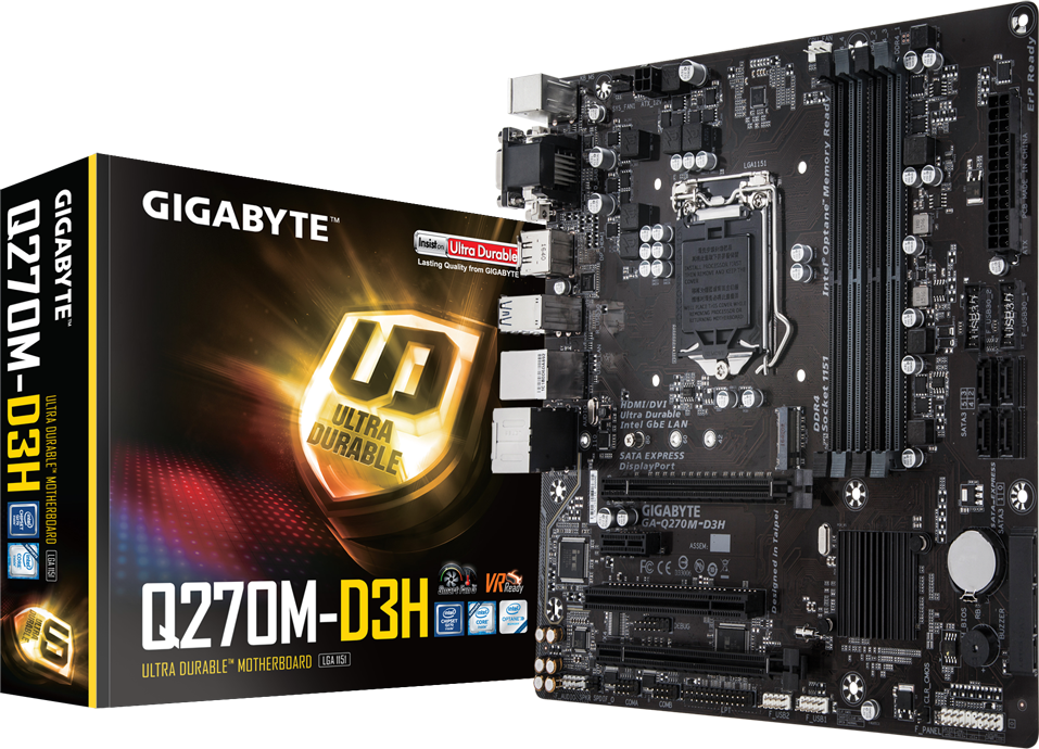 Moederbord - GA-Q270M-D3H