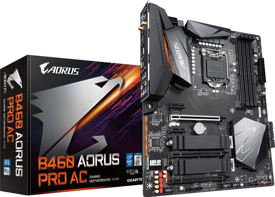 Tarjetas Madre - B460 AORUS PRO AC
