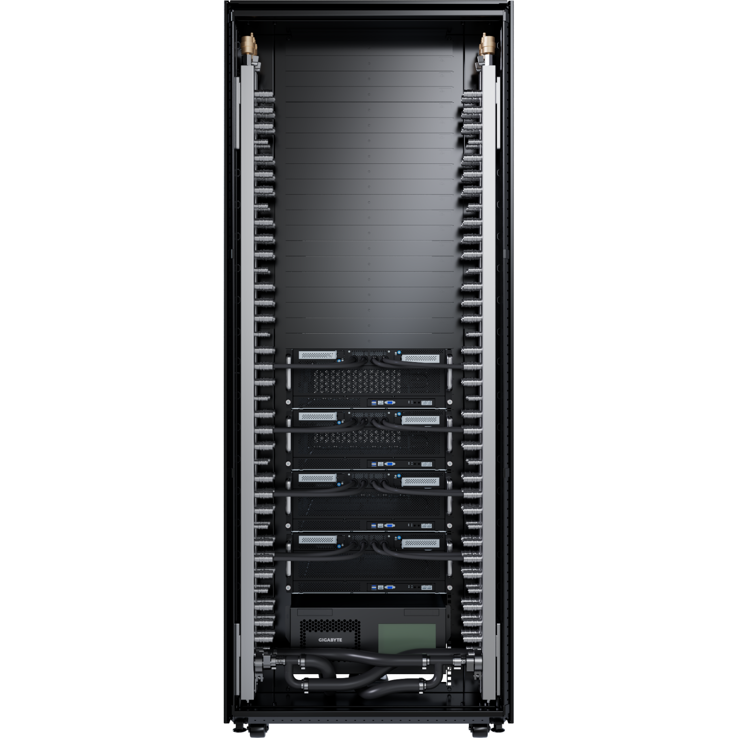 AMD Radeon AI PRO R9700S GIGAPOD AI DLC Rack Scale Solution - GIGABYTE ...