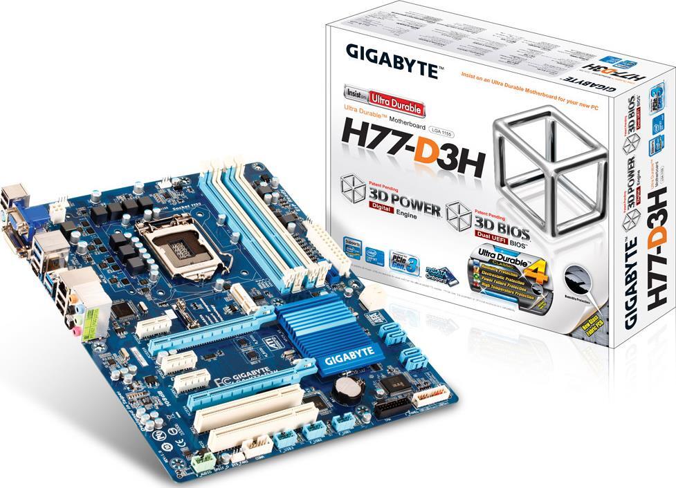 Системные платы - GA-H77-D3H