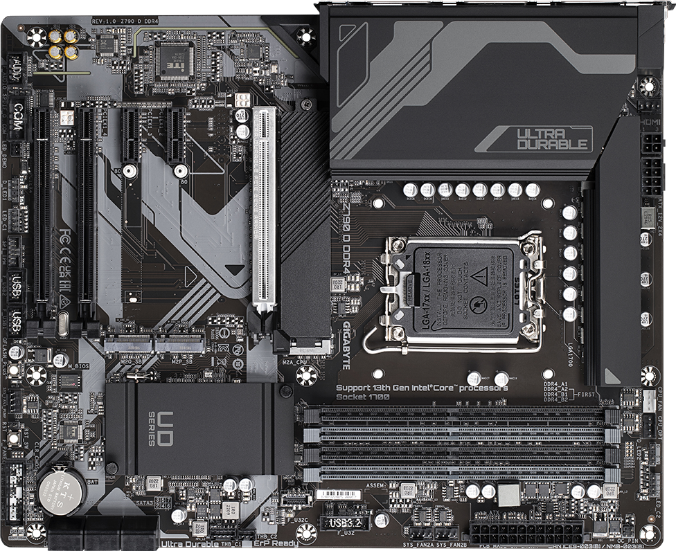 マザーボード GIGABYTE Z790 D DDR4 Z790 D DDR4 (Rev. 1.0) - GIGABYTE U.S.A.