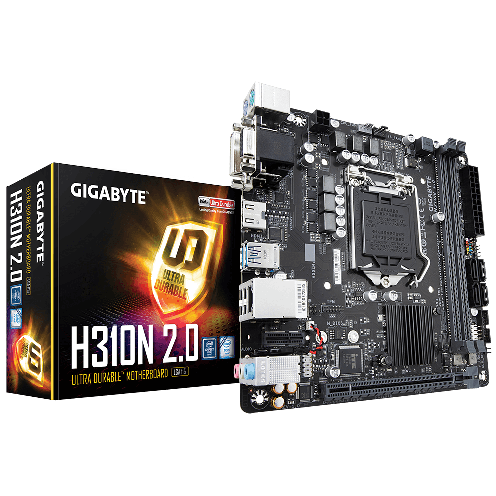 GIGABYTE H310N 2.0 マザーボード H310N 2.0 (Rev. 1.0) - GIGABYTE Global