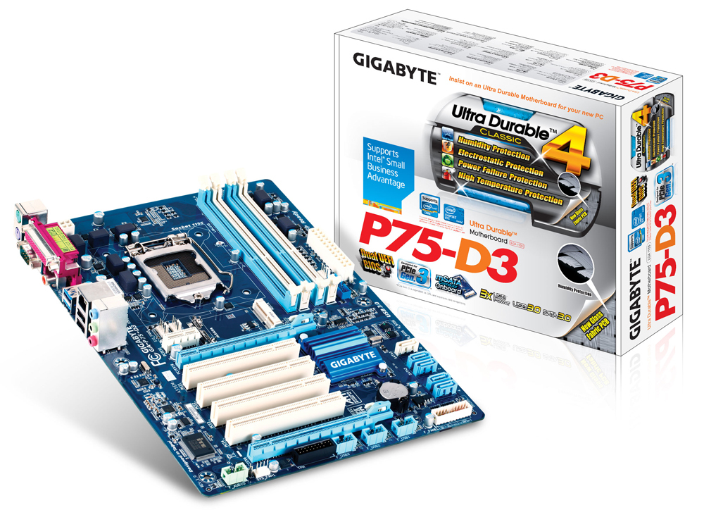 GA-P75-D3 (Rev. 1.0) - Преимущества | Материнские платы GIGABYTE