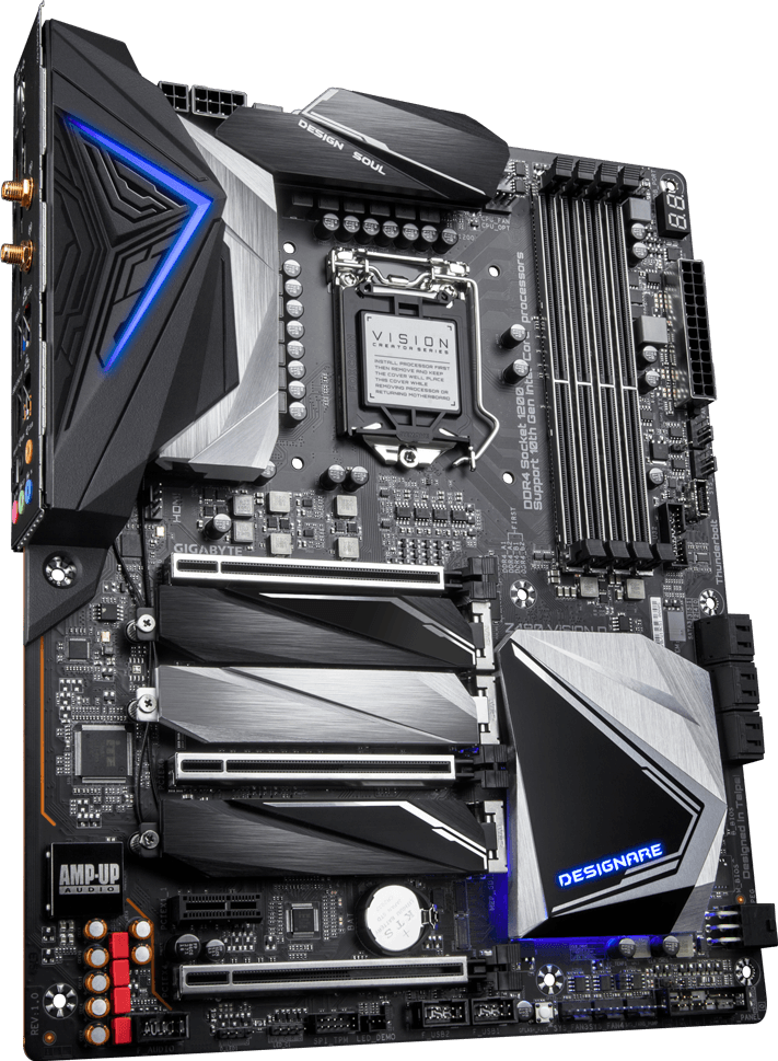 GIGABYTE Z490 VISION D とCorei3-10105Fセット Z490 VISION D (Rev. 1.x) - GIGABYTE U.S.A.