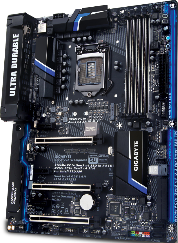 GA-Z170X-Designare (Rev. 1.0) - GIGABYTE U.S.A.