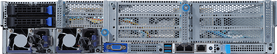 Rack Server - AMD EPYC™ 7003/7002 - 2U DP 12+2-Bay SATA/SAS (Supports Tri-Mode NVMe Storage Adapters) - R282-Z97