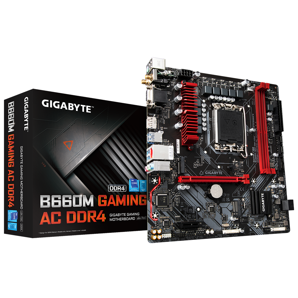 B660M GAMING AC DDR4 (Rev. 1.x) Преимущества Материнские платы GIGABYTE