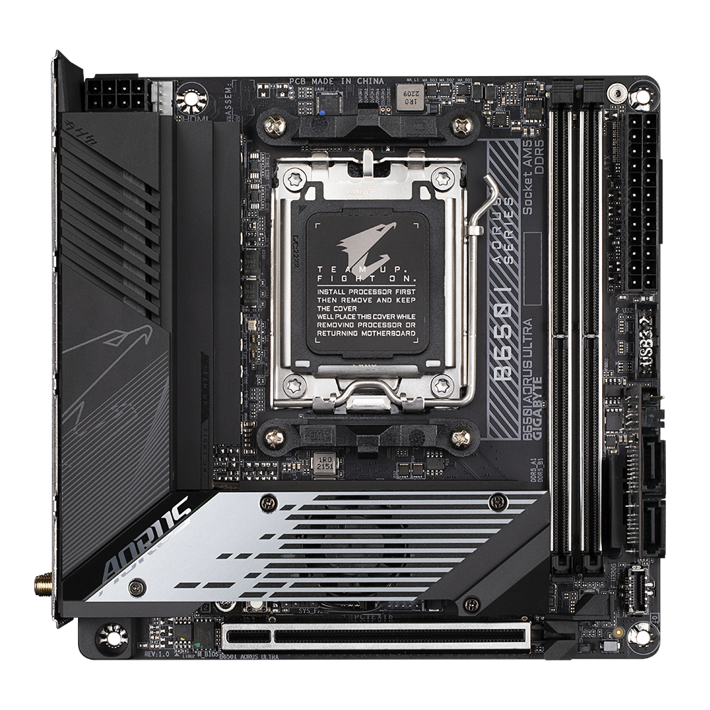 B650I AORUS ULTRA (Rev. 1.0) - Преимущества | Материнские платы GIGABYTE