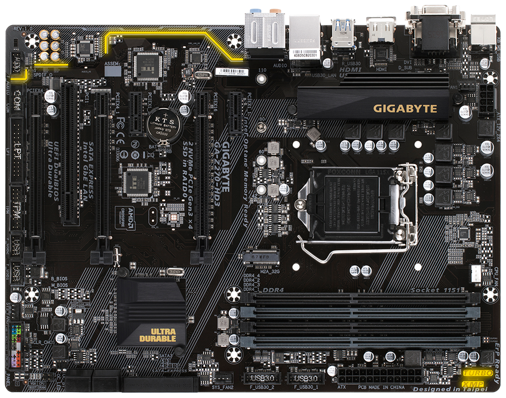 GA-Z270-HD3 (Rev. 1.0) - Преимущества | Материнские платы GIGABYTE
