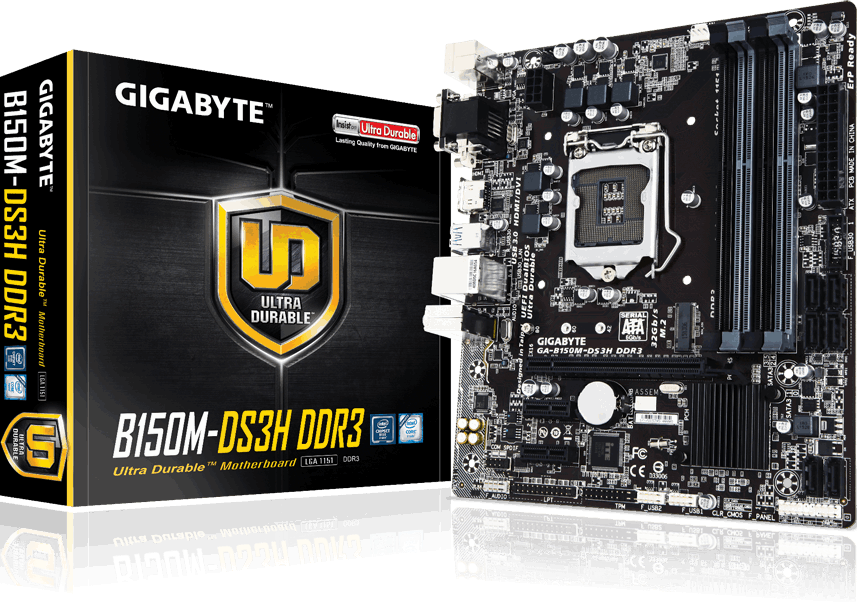 Motherboard - GA-B150M-DS3H DDR3