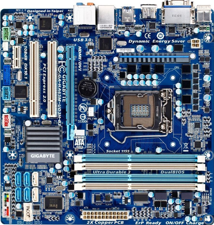 Motherboard - GA-HA65M-UD3H-B3