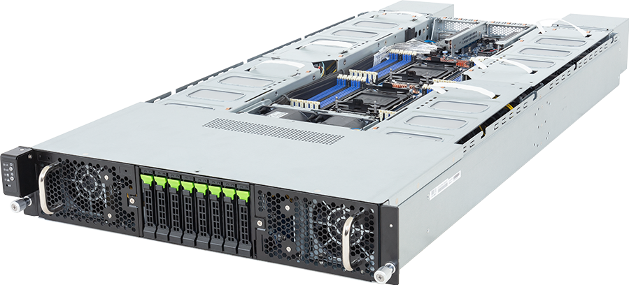 HPC/AI Server - Intel® Xeon® 6 Processors - 2U DP 4 x PCIe Gen5 GPUs - G294-S41-AAP2