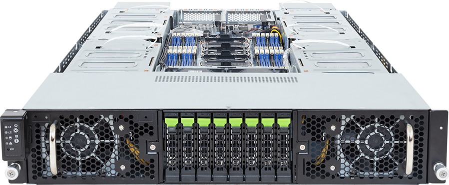 HPC/AI Server - Intel® Xeon® 6 Processors - 2U DP 4 x PCIe Gen5 GPUs - G294-S41-AAP2