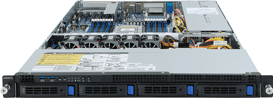 Rack Server - AMD EPYC™ 7003/7002 - 1U UP 4-Bay SATA - R152-Z30