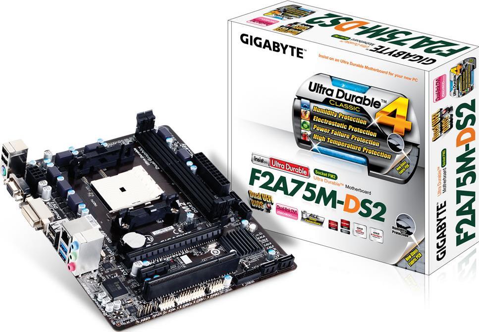 Moederbord - GA-F2A75M-DS2