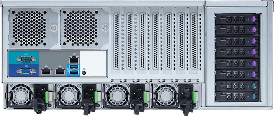 Storage Server - AMD EPYC™ 9005/9004 - 4U UP 60-Bay SATA/SAS with Expander + 6-Bay Gen5 NVMe  + 2-Bay SATA/SAS - S463-Z30-AAB1