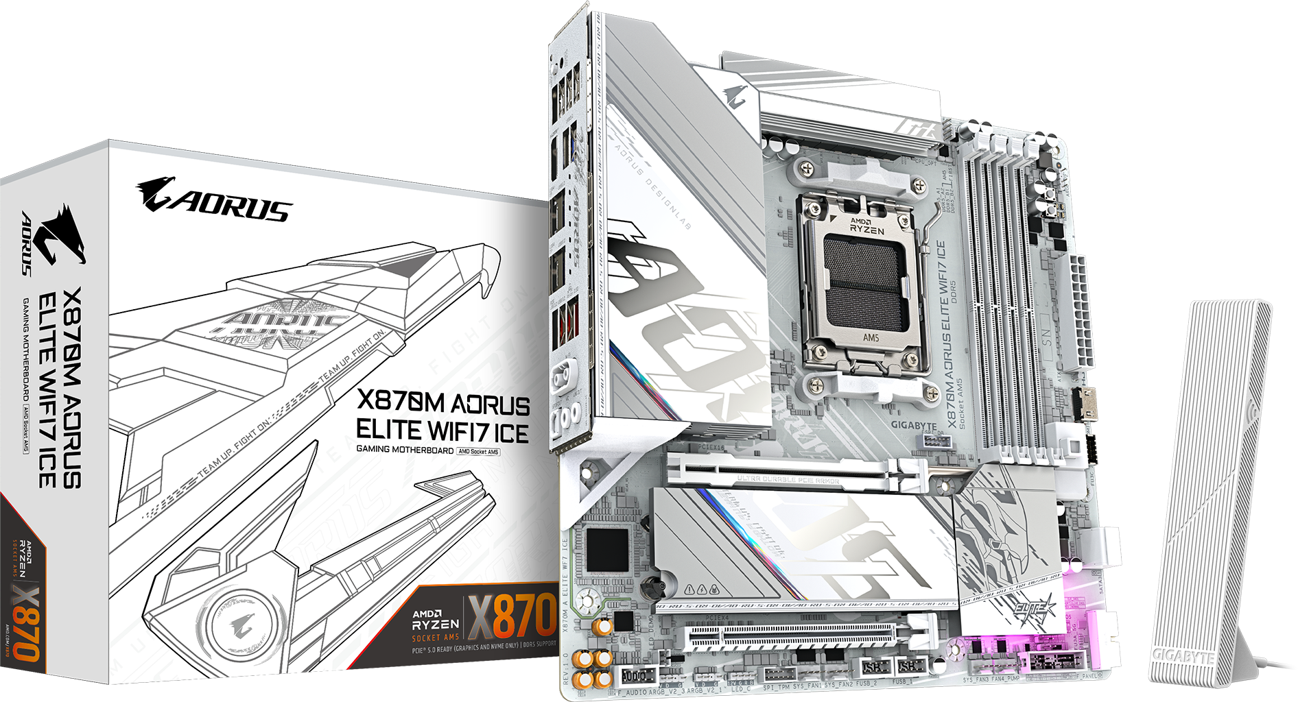 X870M AORUS ELITE WIFI7 ICE