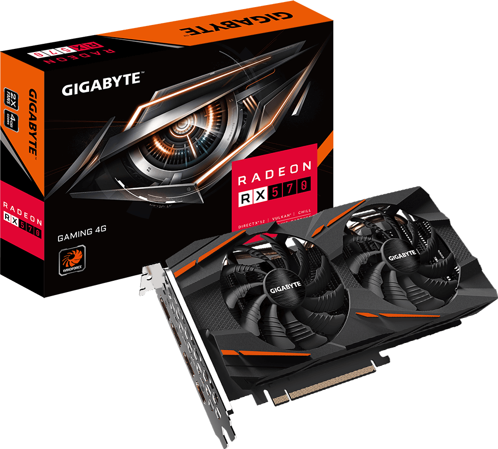 Kartu Grafis - Radeon™ RX 570 GAMING 4G