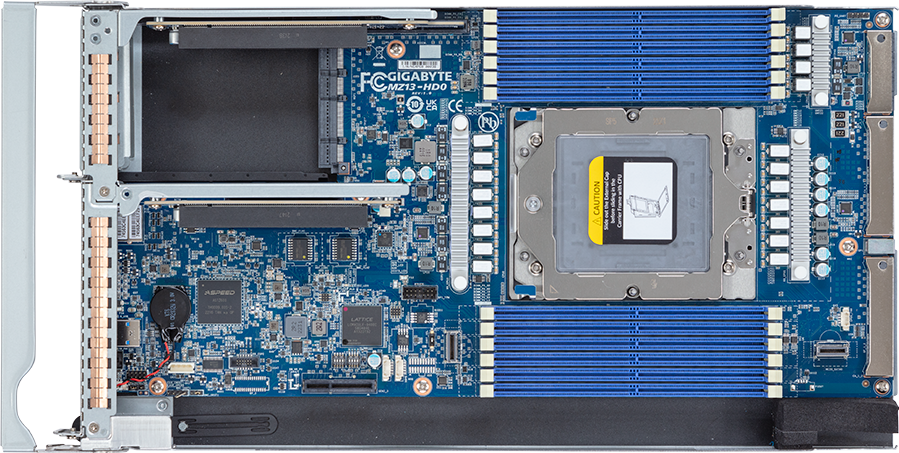 High Density Server - AMD EPYC™ 9004 - 2U 3-Node UP 6-Bay E1.S Gen4 NVMe - H223-Z10-AAP1