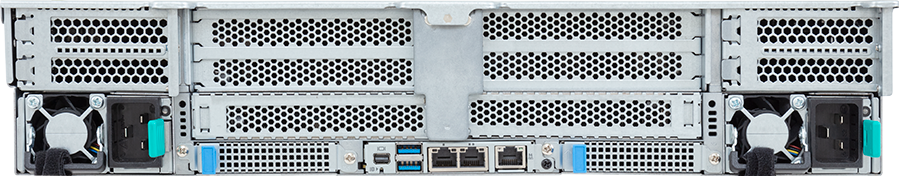 Rack Server - 5th/4th Gen Intel® Xeon® Scalable - 2U DP 2 x PCIe Gen5 GPUs 2700W - R283-S93-AAL1