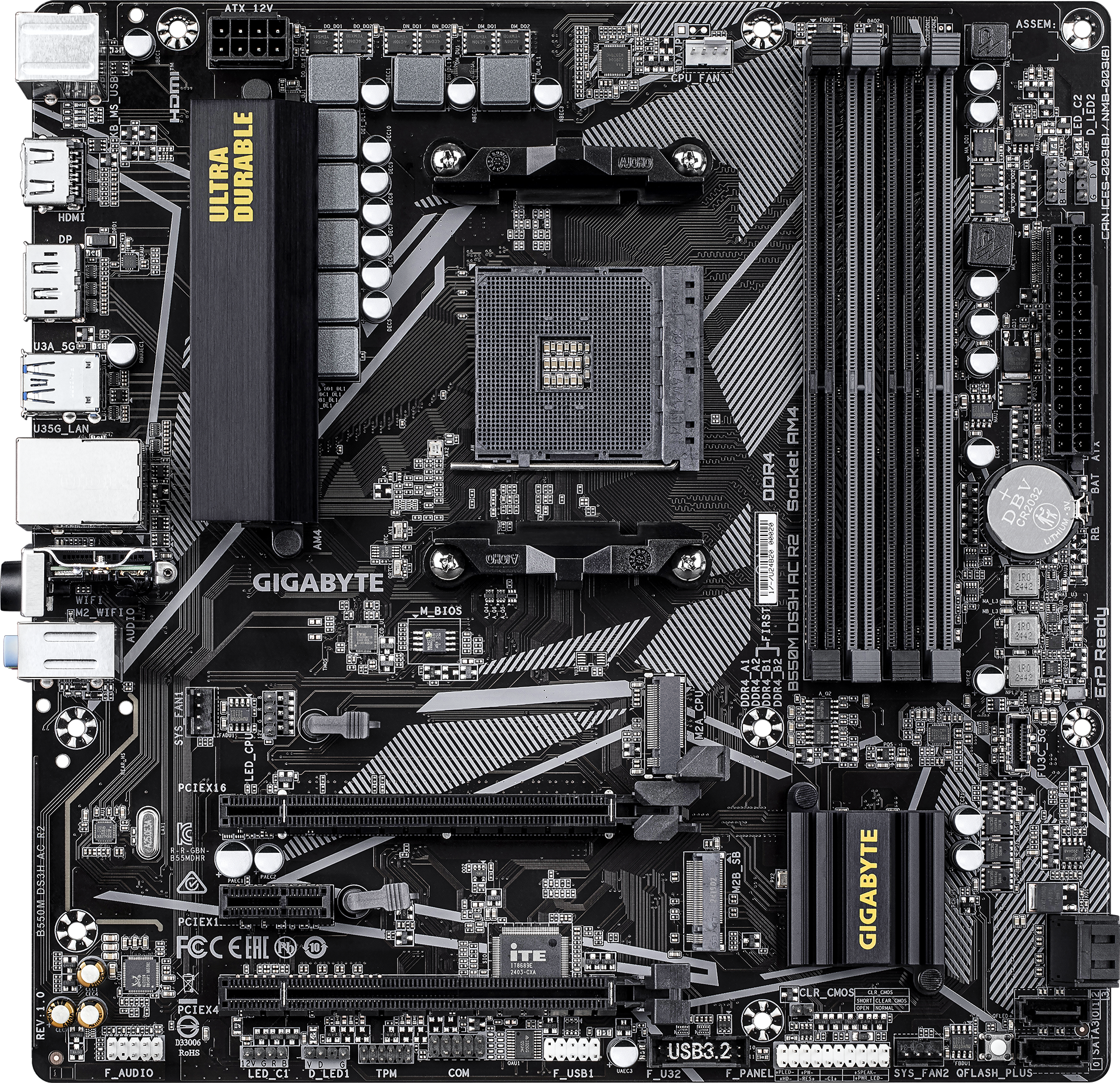 B550M DS3H AC R2 - GIGABYTE Global