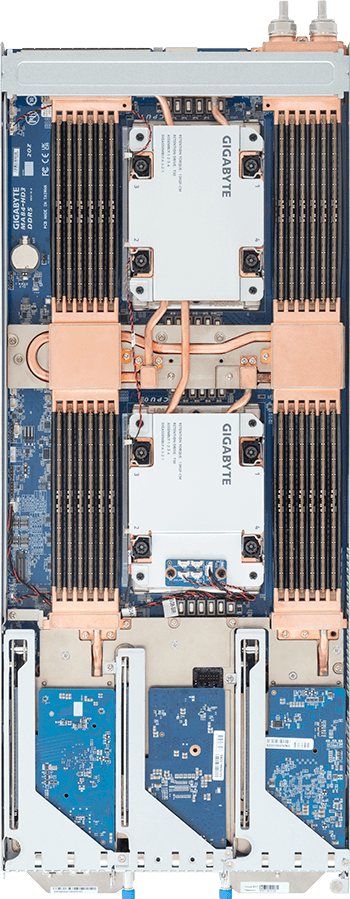 Blade Server - Intel® Xeon® 6900E+/6900-Series Processors - 6U 10-Node DP 20-Bay E3.S Gen5 NVMe DLC - B684-A80-LAS1