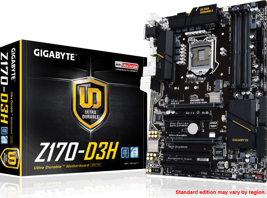 Motherboard - GA-Z170-D3H
