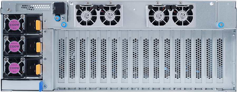 HPC/AI Server - AMD EPYC™ 7003/7002 - 4U DP 10 x PCIe Gen4 GPUs (Broadcom solution) - G492-Z51