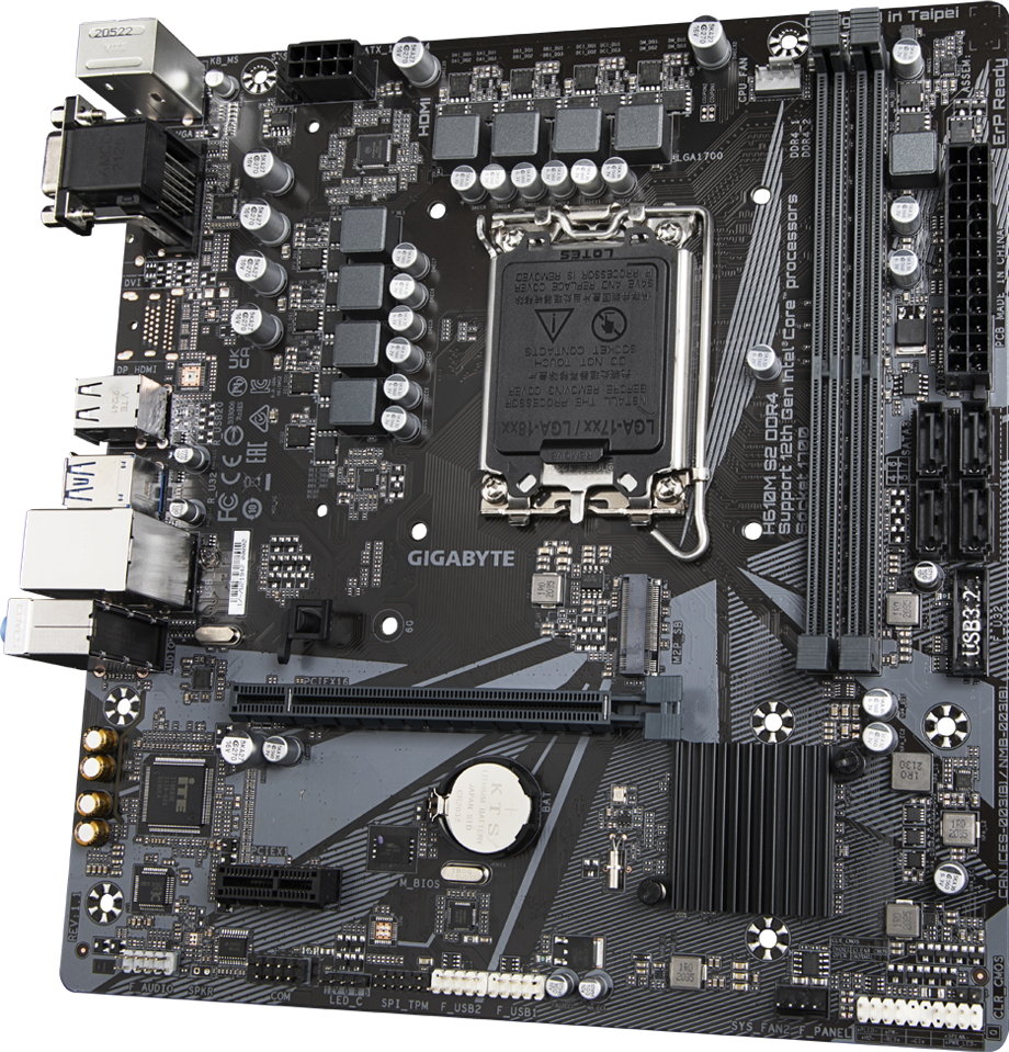 GIGABYTE H610M S2 DDR4 マザーボード H610M S2 DDR4 (Rev. 1.2) - GIGABYTE Global