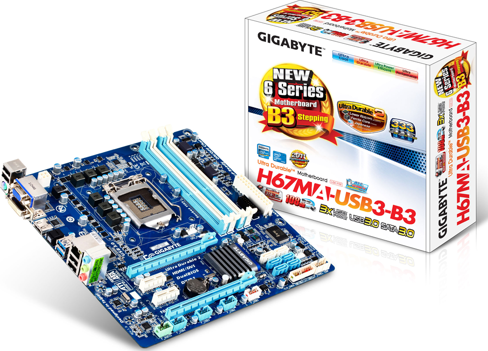 Motherboard - GA-H67MA-USB3-B3