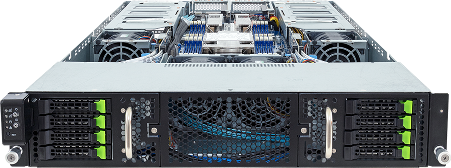 HPC/AI Server - 5th/4th Gen Intel® Xeon® Scalable - 2U DP 4 x PCIe Gen5 GPUs - G293-S46-AAM1