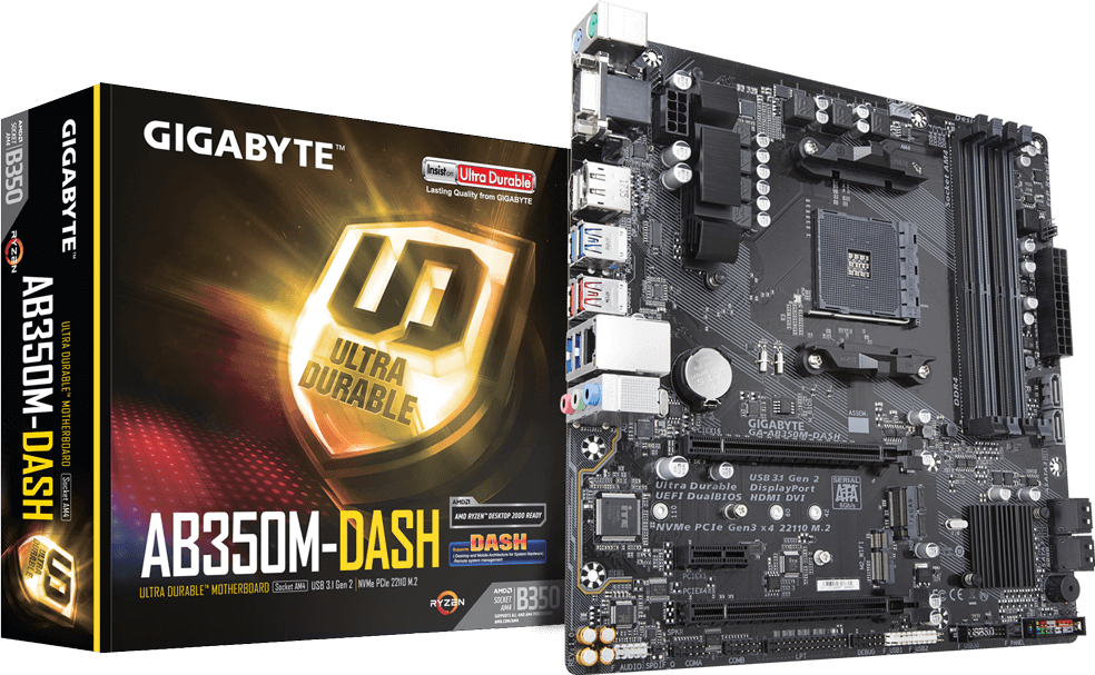 Mainboards - GA-AB350M-DASH