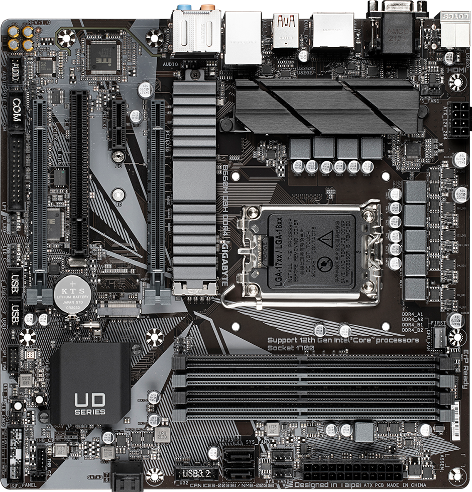 B660M D3H DDR4 (Rev. 1.0) - GIGABYTE Vietnam