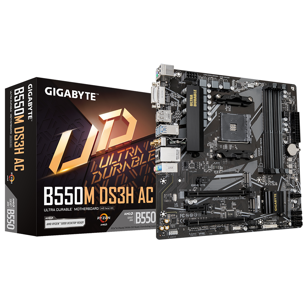 B550M DS3H AC (Rev. 1.7) - Key features | Motherboard GIGABYTE