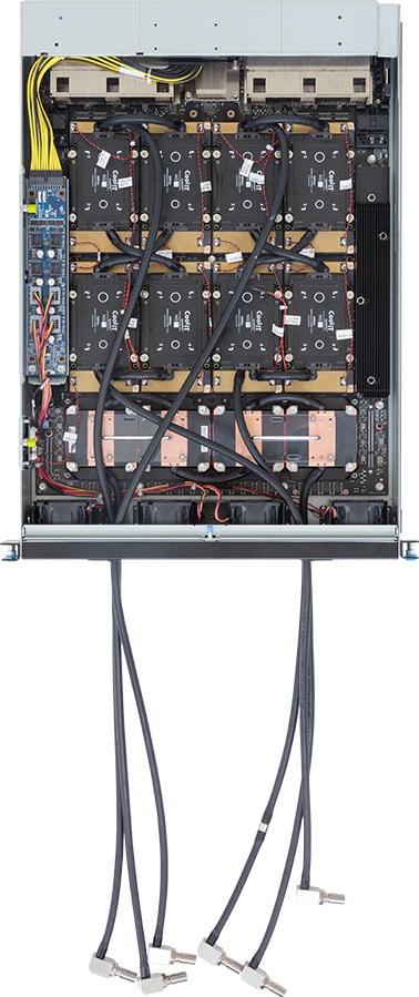 HPC/AI Server - 5th/4th Gen Intel® Xeon® Scalable - 4U DP NVIDIA HGX™ H200 DLC - G4L3-SD1-LAX3