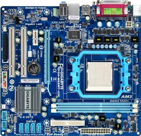 Tarjetas Madre - GA-M68MT-S2P