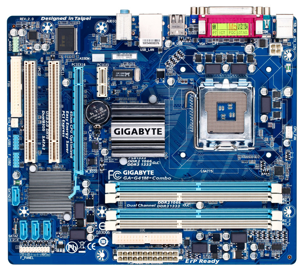 デスクトップ PC GA-G41M-COMBO LGA775 GA-G41M-Combo (Rev. 2.0) - GIGABYTE Global