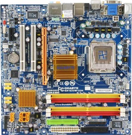 Motherboard - GA-G33M-S2H