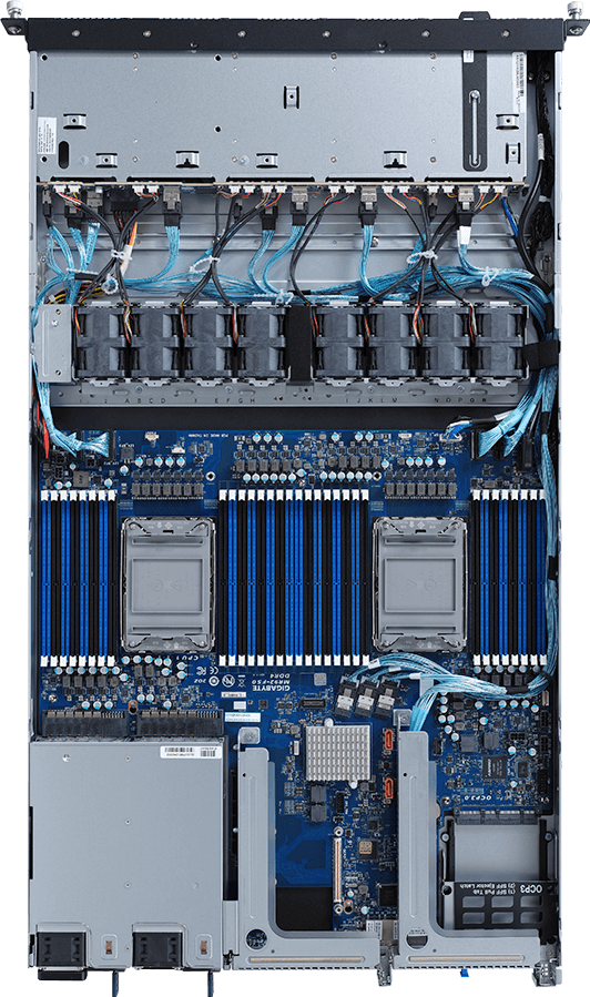 Rack Server - 3rd Gen Intel® Xeon® Scalable - 1U DP 10-Bay Gen4 NVMe/SATA/SAS - R182-NA0