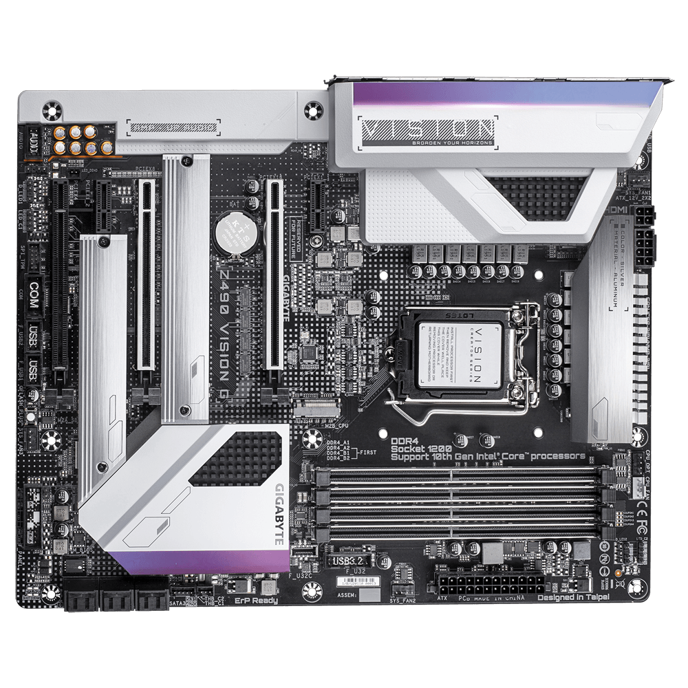 Z490 VISION G - Преимущества | Материнские платы GIGABYTE