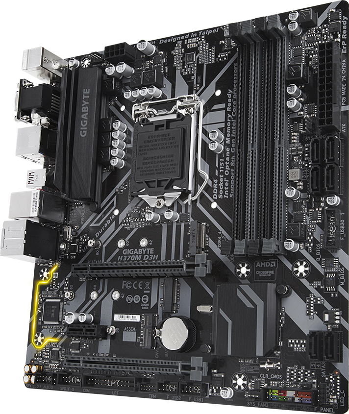 GIGABYTE H370M D3H マザーボード H370M D3H (Rev. 1.0) - GIGABYTE Japan