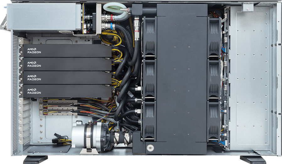 GPU Workstation - AMD EPYC™ 9005/9004 Server Processors - UP 4 x PCIe Gen5 GPUs DLC - W793-ZU0-LA71