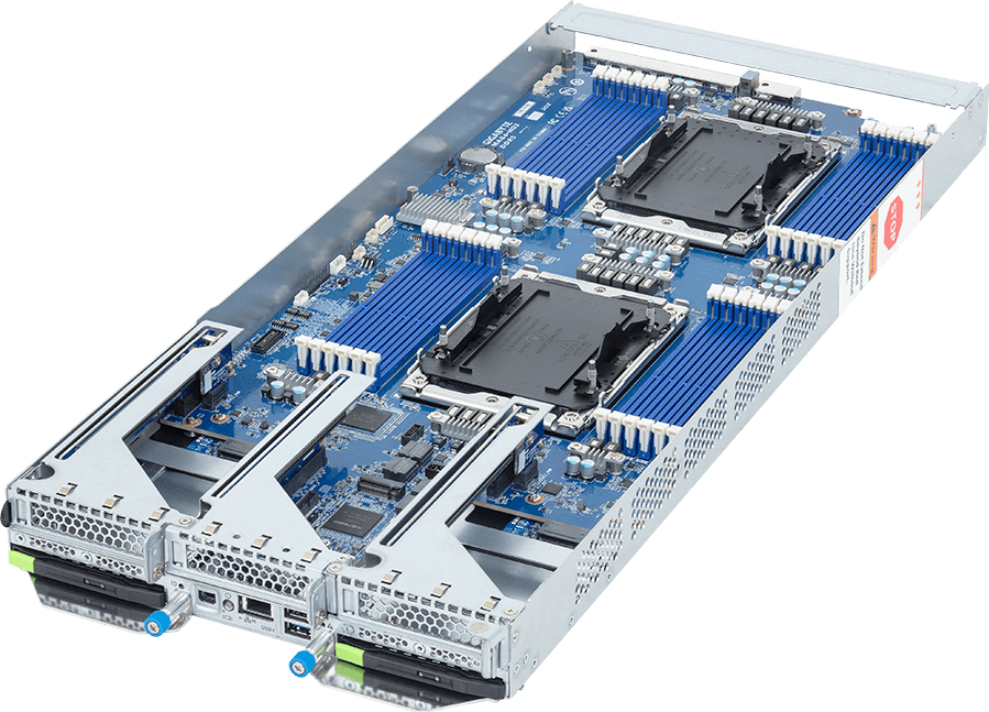 Blade Server - Intel® Xeon® 6 Processors - 6U 10-Node DP 20-Bay E3.S Gen5 NVMe - B684-A80-AAS1