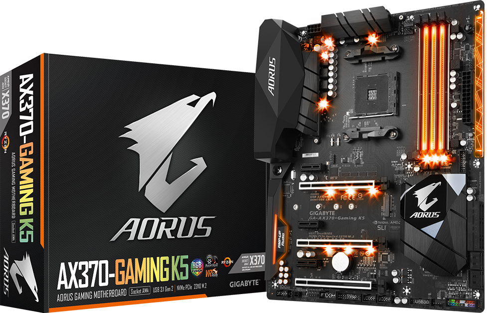 Motherboard - GA-AX370-Gaming K5