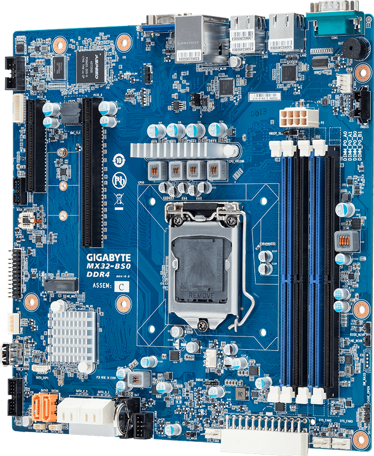 Motherboard - Intel® Xeon® Processor E-2200/E-2100 - microATX UP - MX32-BS0