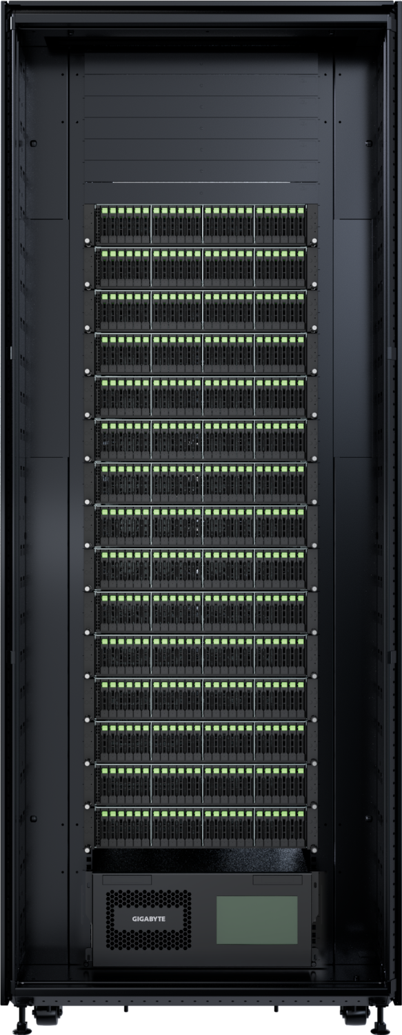 GIGAPOD HPC DLC Rack Scale Solution - HPC DLC Rack_42U_60N