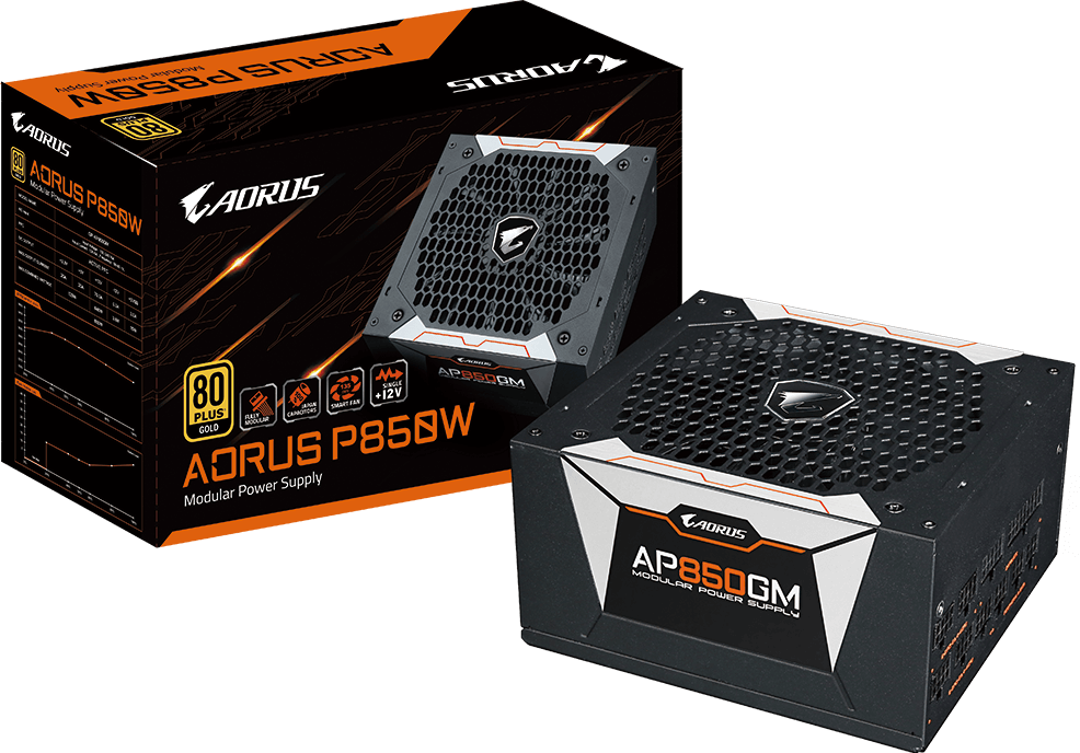 〈新品未使用〉AORUS P850W AORUS P850W 80+ GOLD Modular - GIGABYTE Global