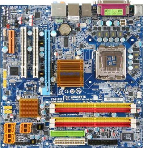 Motherboard - GA-G33M-DS2R
