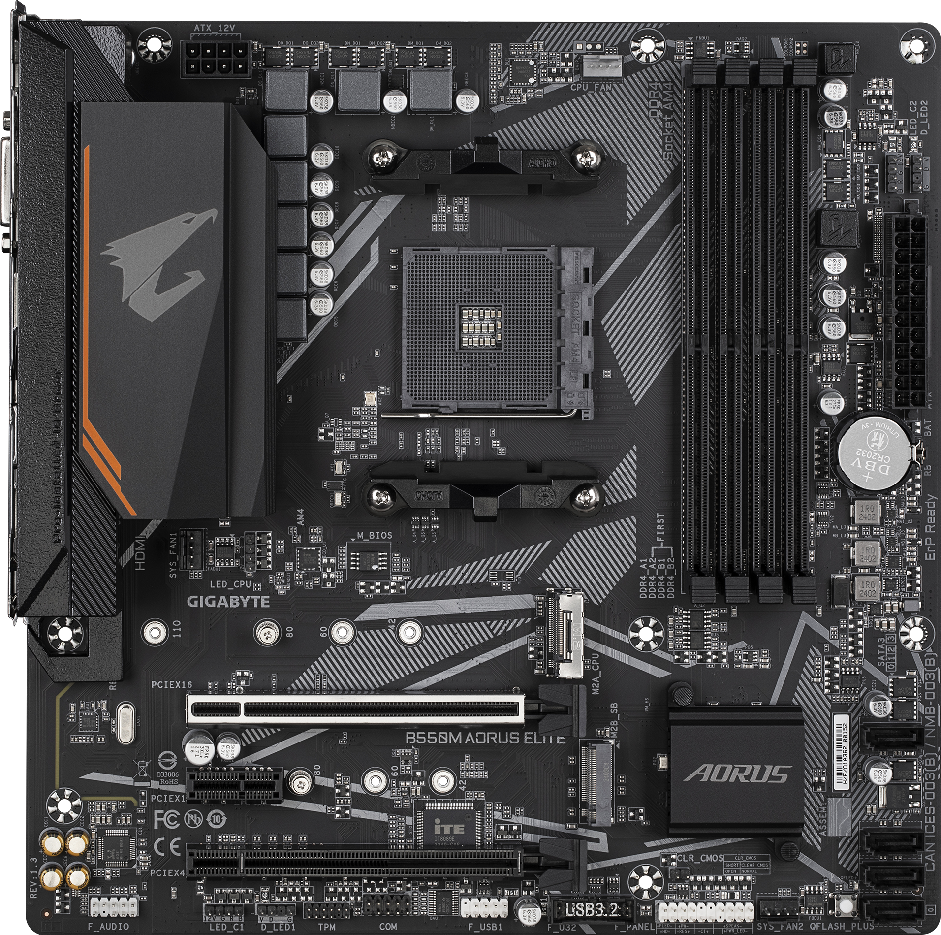 B550M AORUS ELITE (Rev. 1.3) - GIGABYTE Japan